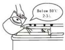 KELVINATOR KL13TT2 - When the remained water is frozen - 1