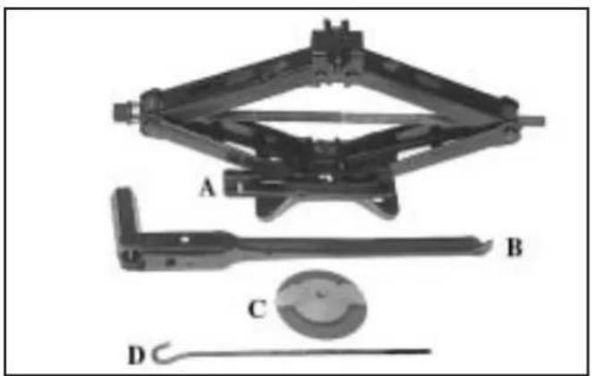 Buick Century (2005) - Removing the Spare Tire and Tools - 3