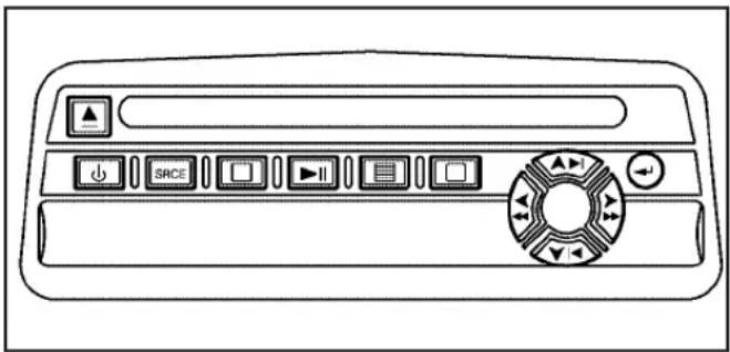 Buick Century (2005) - DVD Player - 1