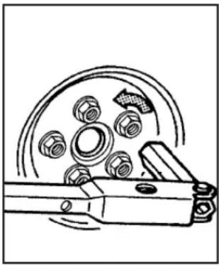 Buick Century (2005) - Removing the Flat Tire and Installing the Spare Tire - 1