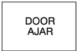 DOOR AJAR