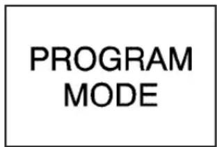PROGRAM MODE