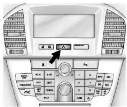Control panel of a car with labeled buttons and display screen, showing Chinese interface labels like 'OK', 'R', 'B', 'D', etc.