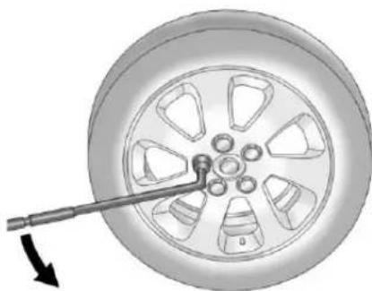 Buick Regal (2011) - RemovingtheSpareTireand Tools - 3