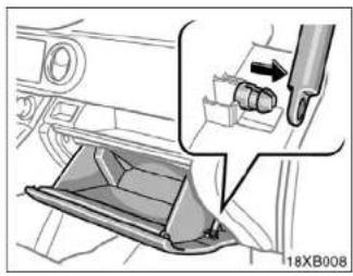 Mechanical assembly diagram showing a vehicle intake manifold and a lever mechanism (no text or symbols)