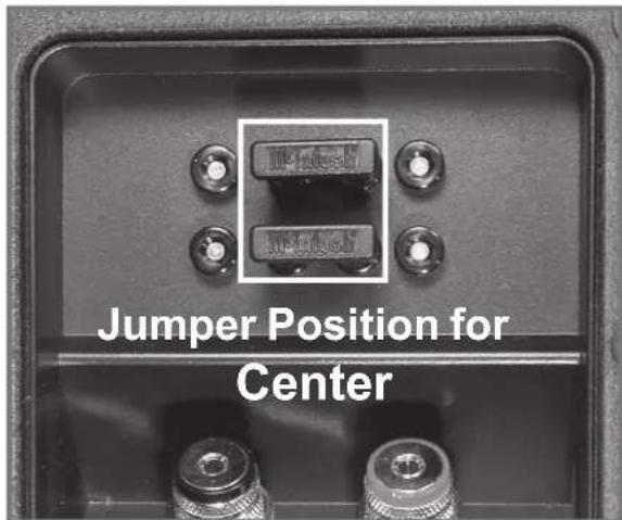 Jumper Position for Center