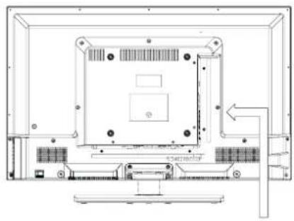 Technical line drawing of a mechanical or electronic component with no visible text, numbers, or symbols.
