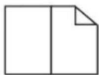 Diagram of a mobile phone front panel with numbered labels pointing to screen, buttons, and display area