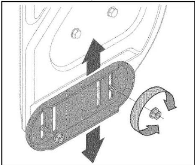 TROY-BILT Storm 8526 - Joy-Stick Cable Adjustment - 2