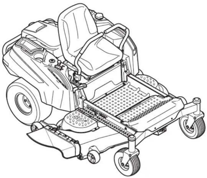 Line drawing of a small electric motor with wheels and control panel (no text or symbols)