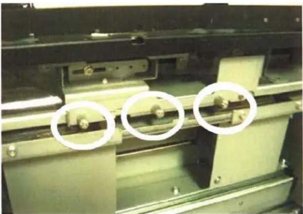 XEROX Color C75 Press - Replacing the OHCF feed rolls - 4