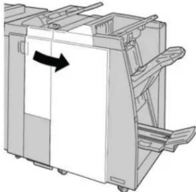 XEROX Color C75 Press - Paper jams at lever 3g and knob 3f - 1