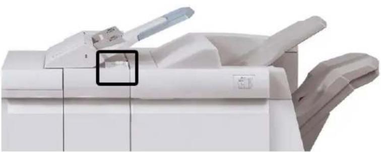 XEROX Color C75 Press - Manual decurling feature on the finisher - 1