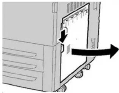 XEROX Color C75 Press - Inverter jams (bottom right cover) - 1