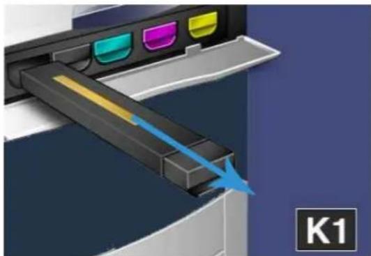 XEROX Color C75 Press - ! Warning - 3