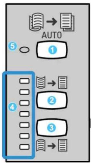 XEROX Color C75 Press - Control panel - 1