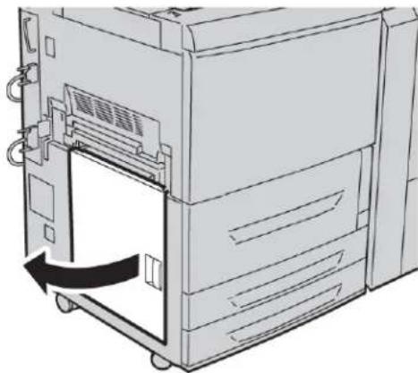 XEROX Color C75 Press - HCF (Tray 6) and lower left cover jams - 2