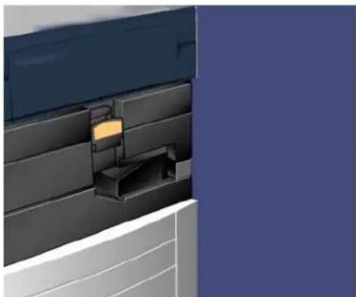 XEROX Color C75 Press - ! Caution - 2