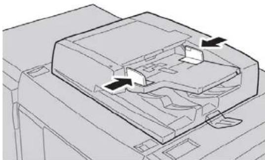 XEROX Color C75 Press - Basic copy using the document feeder - 1