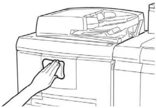 XEROX Color C75 Press - Cleaning the exterior - 1