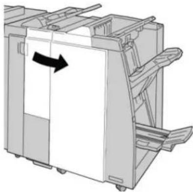 XEROX Color C75 Press - Paper jams at unit 4 and knob 4a - 1