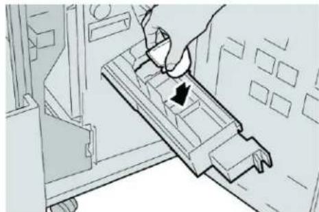 XEROX Color C75 Press - Replace the booklet staple cartridge - 4