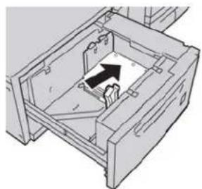 XEROX Color C75 Press - Loading pre-drilled stock into the OHCF (1 or 2 Trays) for 2-sided print jobs - 1