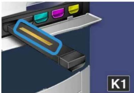 XEROX Color C75 Press - ! Warning - 2