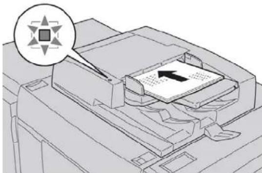 XEROX Color C75 Press - Basic copy using the document feeder - 2