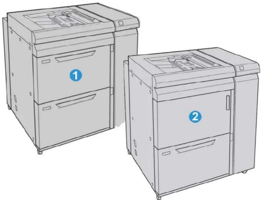 XEROX Color C75 Press - Oversized High Capacity Feeder (OHCF), 1 or 2 trays (Trays 6/7) - 1