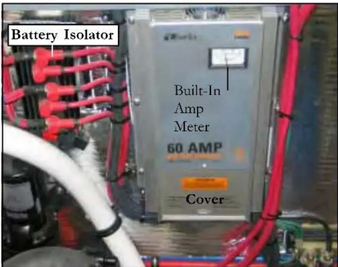 Battery Isolator Built-In Amp Meter 60 AMP Cover