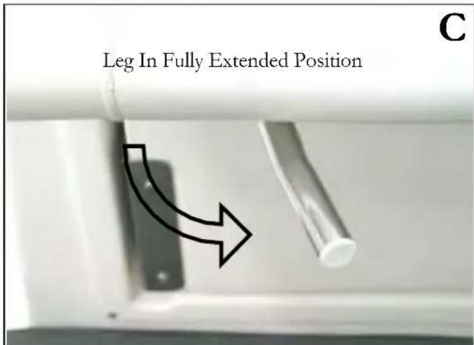 Leg In Fully Extended Position C