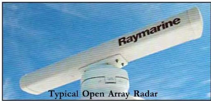 Raymarine Typical Open Array Radar