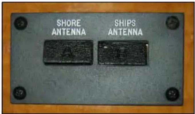 SHORE ANTENNA SHIPS ANTENNA