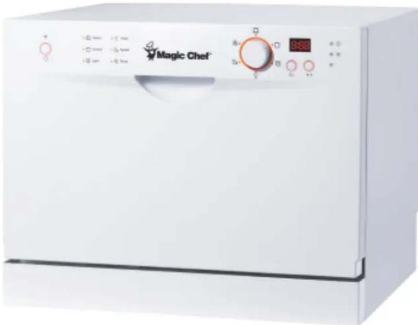 Magic Chef MCSCD6W3 - COUNTERTOP DISHWASH - 1