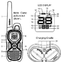 Note Case putable show. LCD Display Charging Cradle