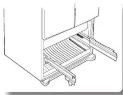 SAMSUNG RF20HFENBBC - Reassembling the freezer door (DRAWER TYPE - RF18,RF20) - 1