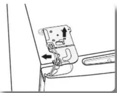 SAMSUNG RF20HFENBBC - Disassembling the fridge door - 5