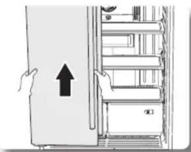 SAMSUNG RF20HFENBBC - Disassembling the fridge door - 6