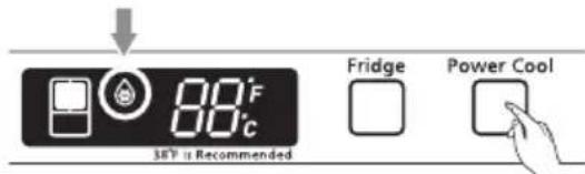 80°F 80°C Fridge Power Cool SET is Recommended