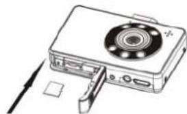 GENIUS DVR-HD565 - Insert a SD memory Card - 1