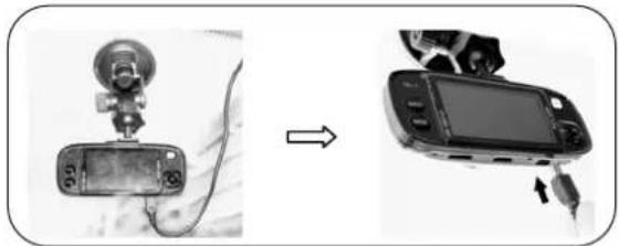 GENIUS DVR-HD500D - How to install Car Bracket - 2
