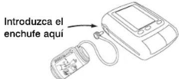 Introduzca el enchufe aquí