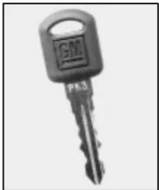 Close-up of a standard key with no visible text or symbols on its body