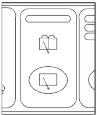 Pure electrical circuit lines without any symbols