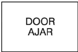 DOOR AJAR