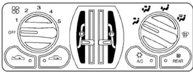 OFF D P A/C REAR