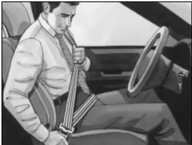 Oldsmobile Aurora (2002) - Lap-Shoulder Belt - 2