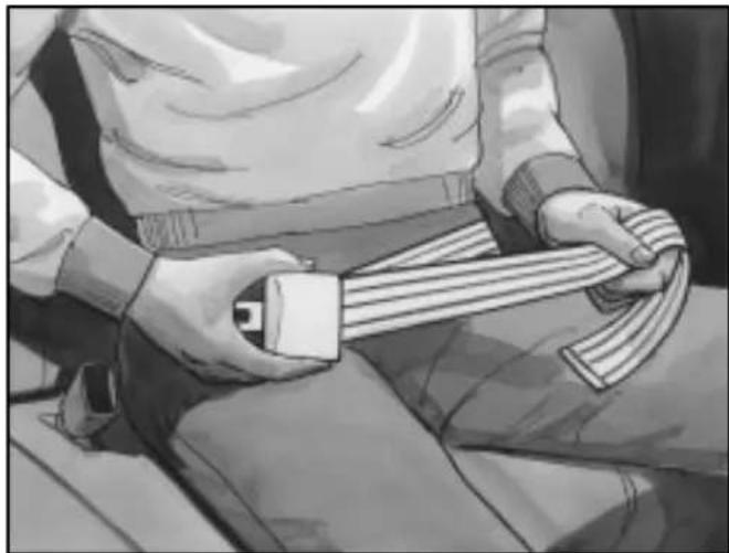 Oldsmobile Aurora (2002) - Lap Belt - 1