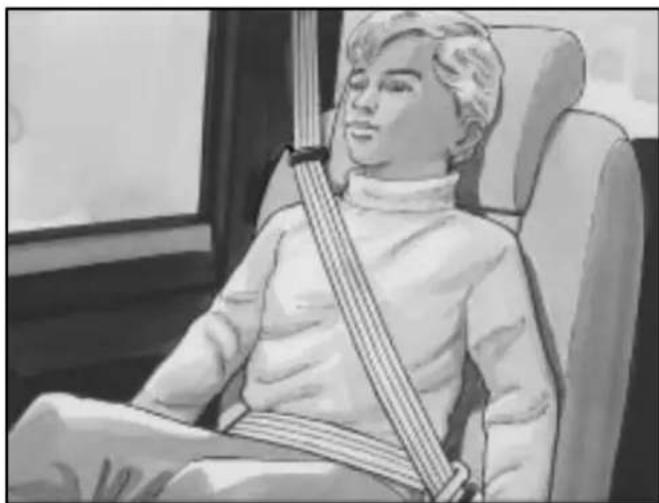 Oldsmobile Aurora (2002) - Rear Safety Belt Comfort Guides for Children and Small Adults - 4